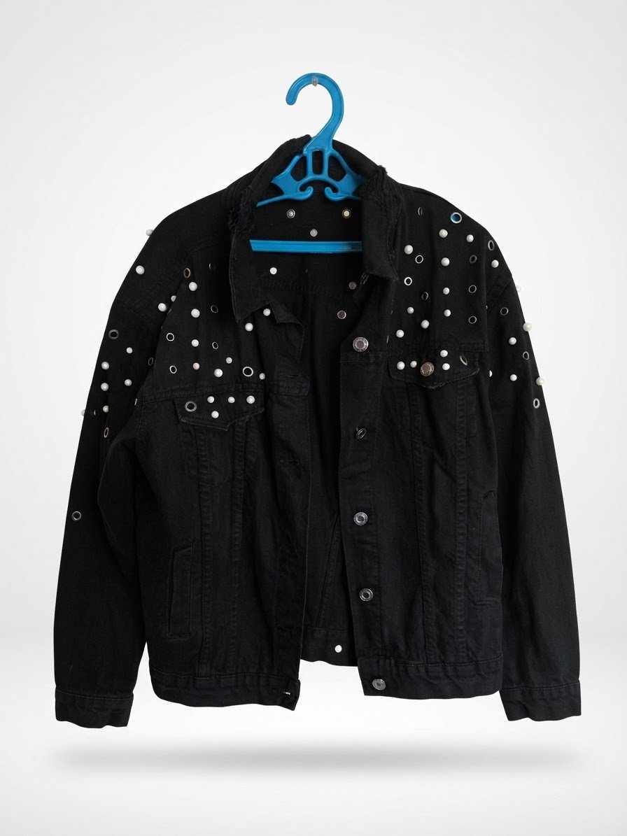Bleson noir en jean