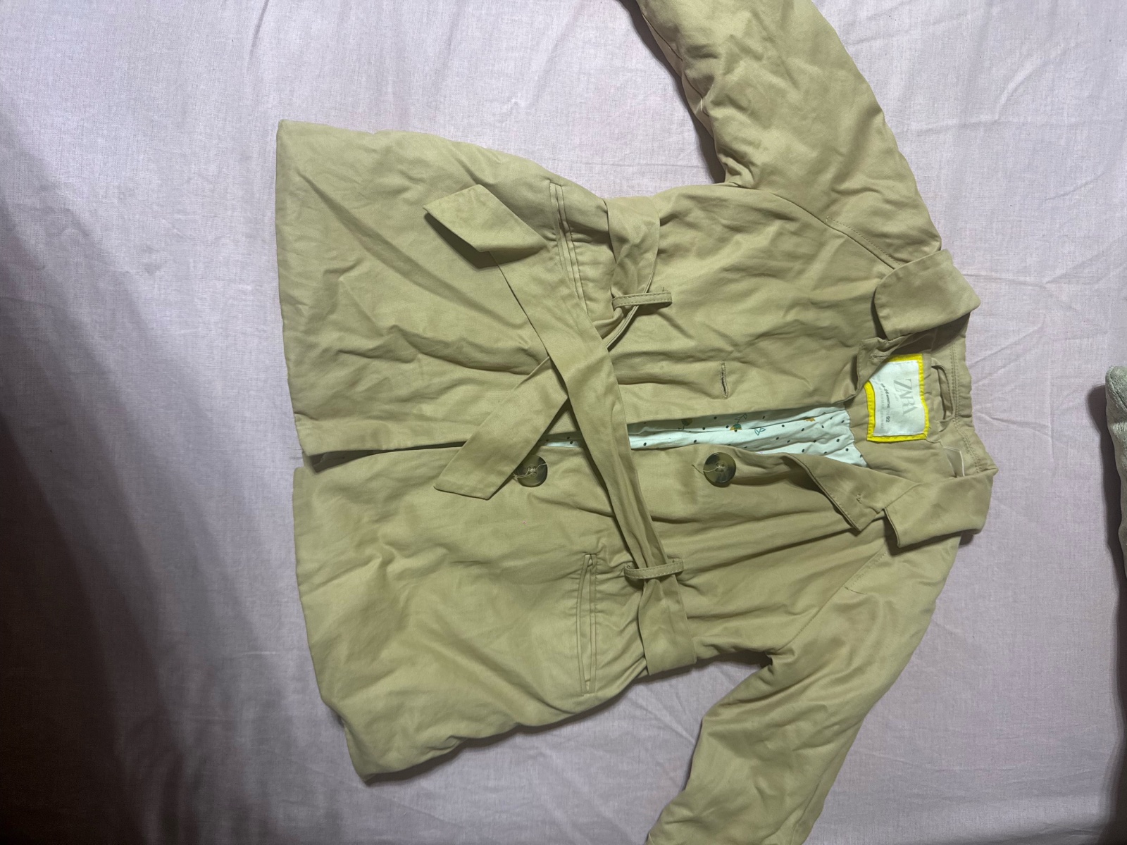 Trench fille zara