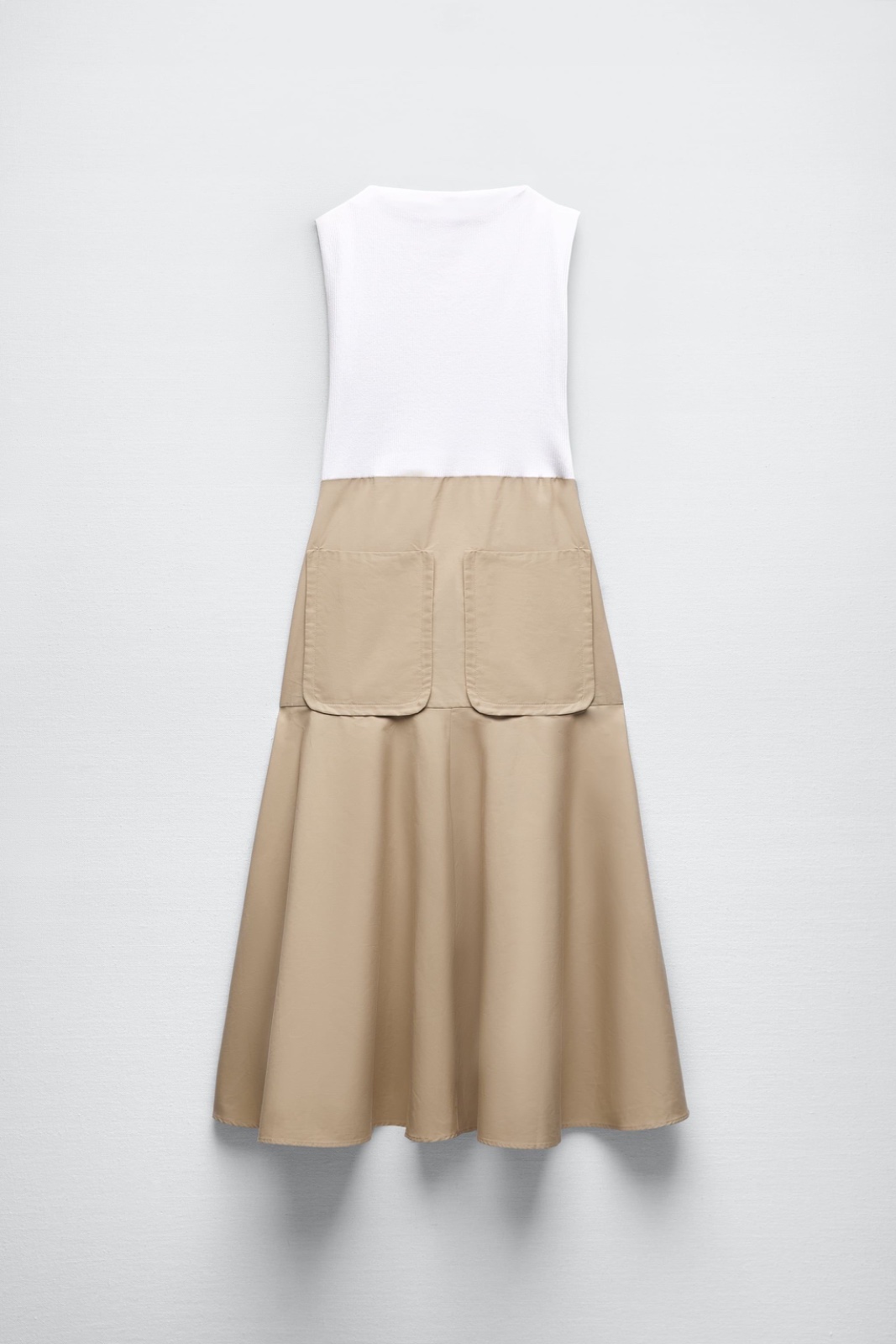 Robe bimatière Zara