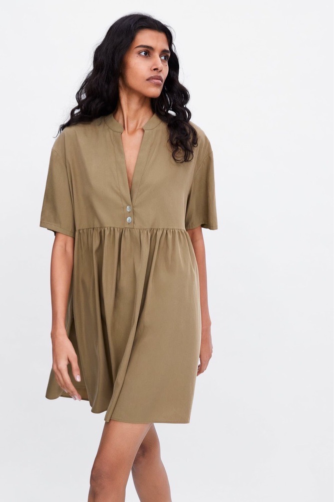 Robe courte Zara