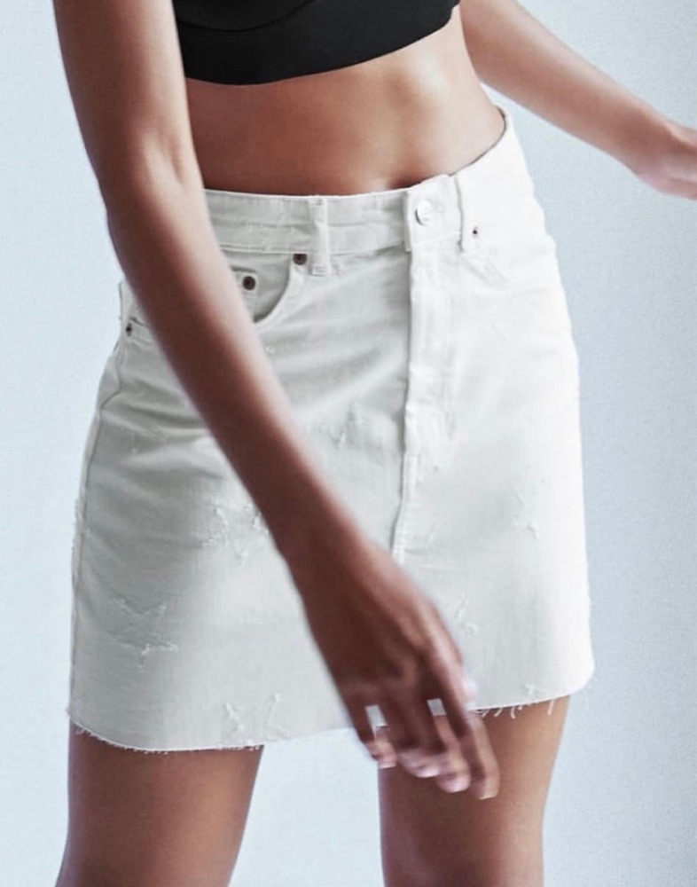 Jupe en jean Zara