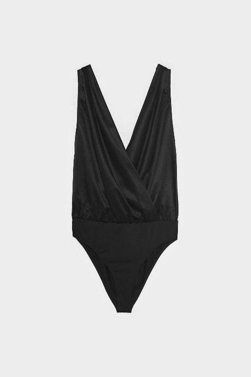 Bodysuit en satin Zara