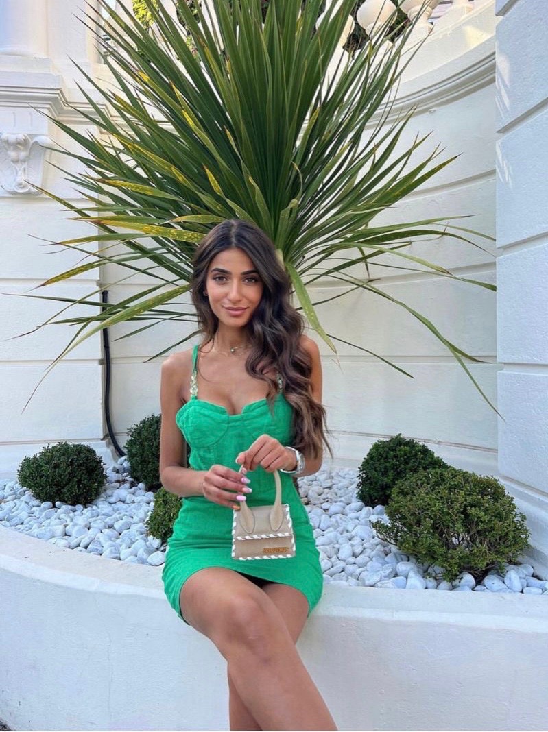 Robe en lin Zara