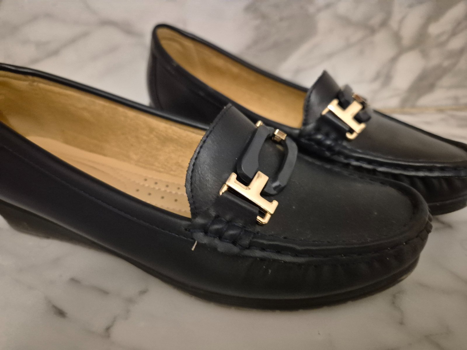 Mocassin cuir