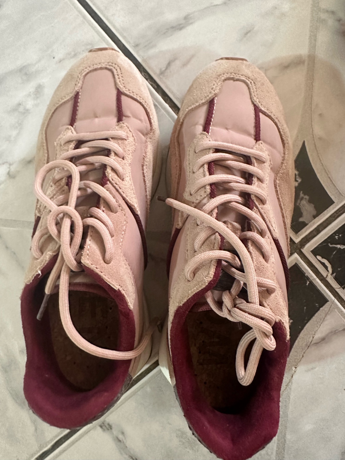 WODEN Ronja Sneakers – Pink Sand / Beige | Original
