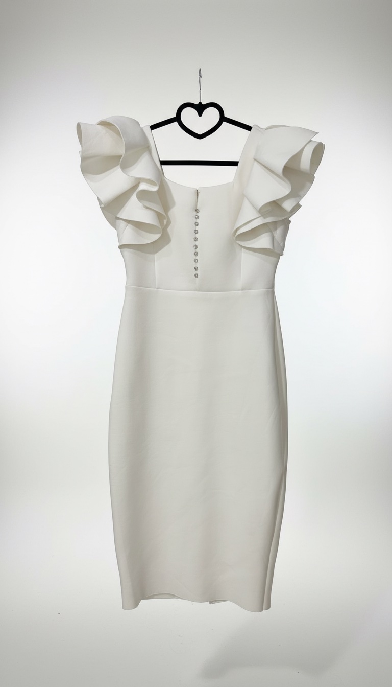 Robe blanche très chic