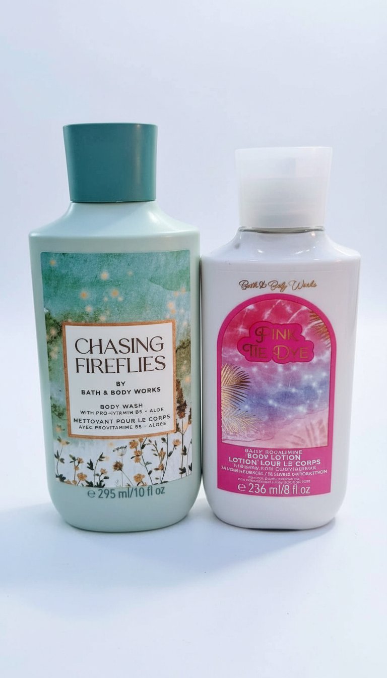 Lait de corps et Gel douche Bath and body works 