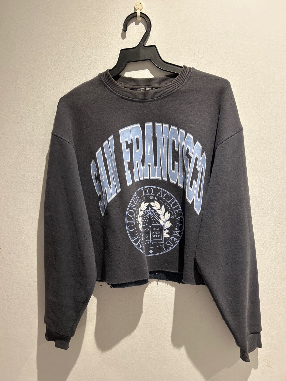 Sweat shirt sans capuche