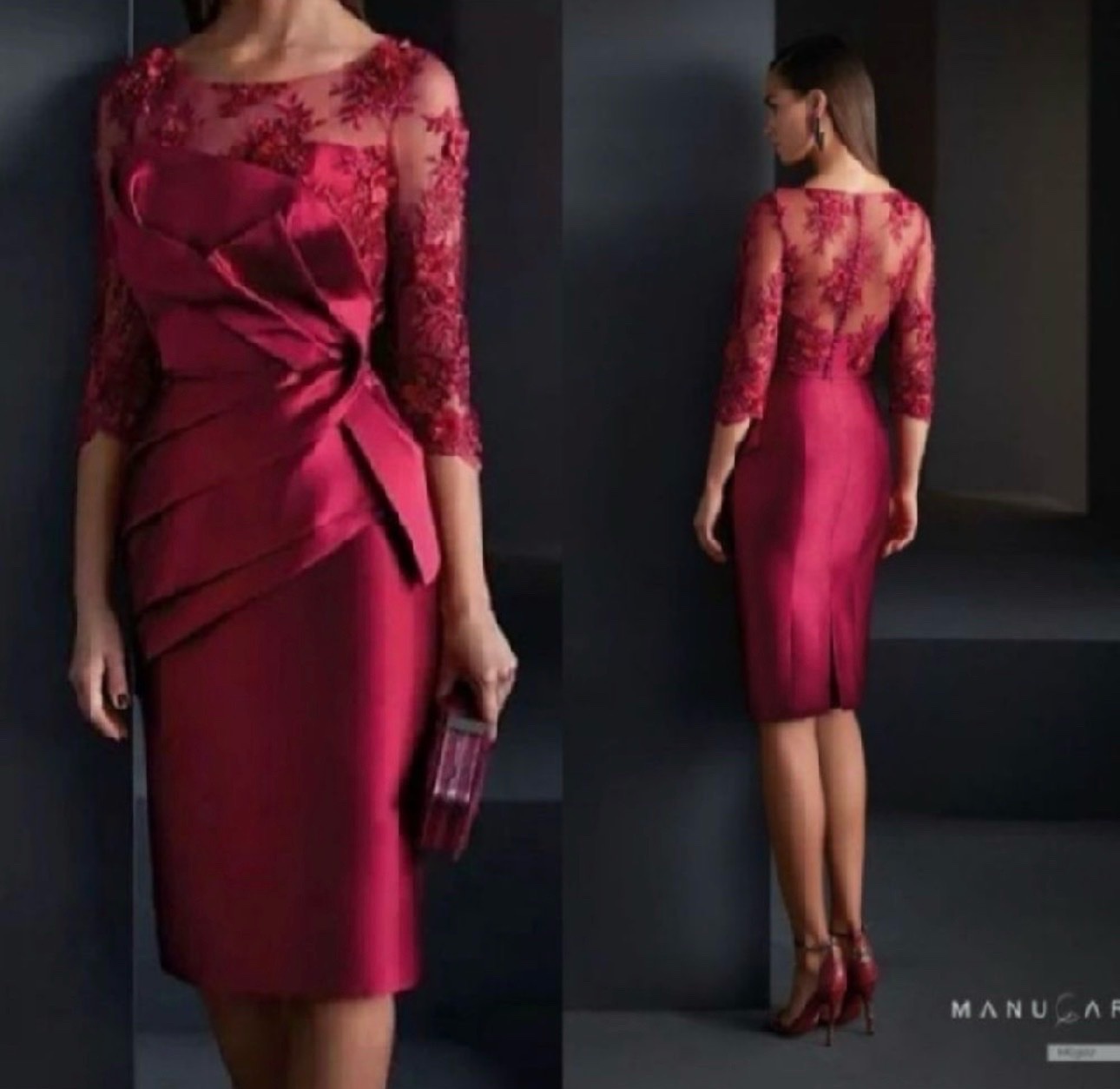 Robe rouge soirée