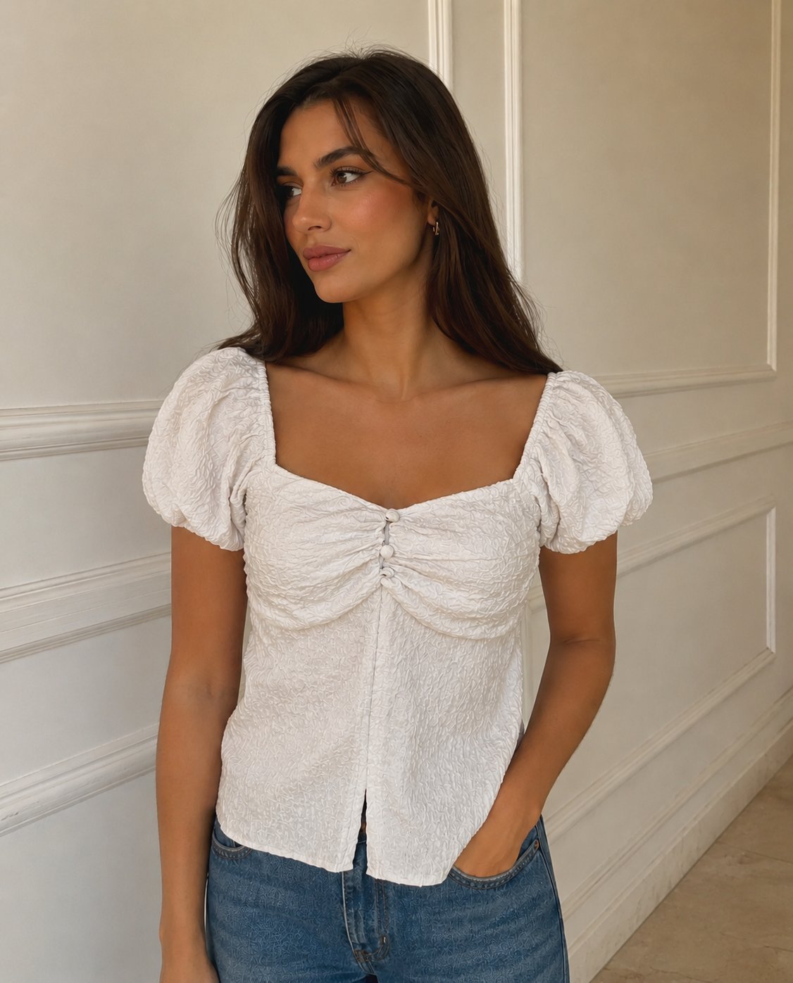 Pull blanc forever 21 😍