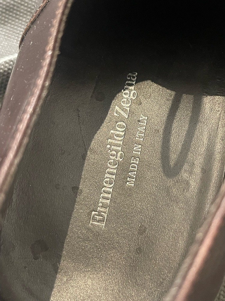 Zegna oxford shoes size 8.5 