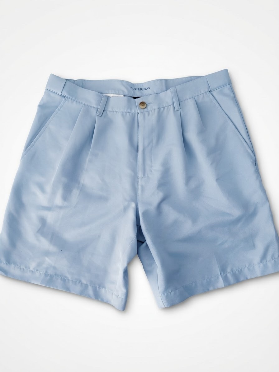 Short bleu ciel