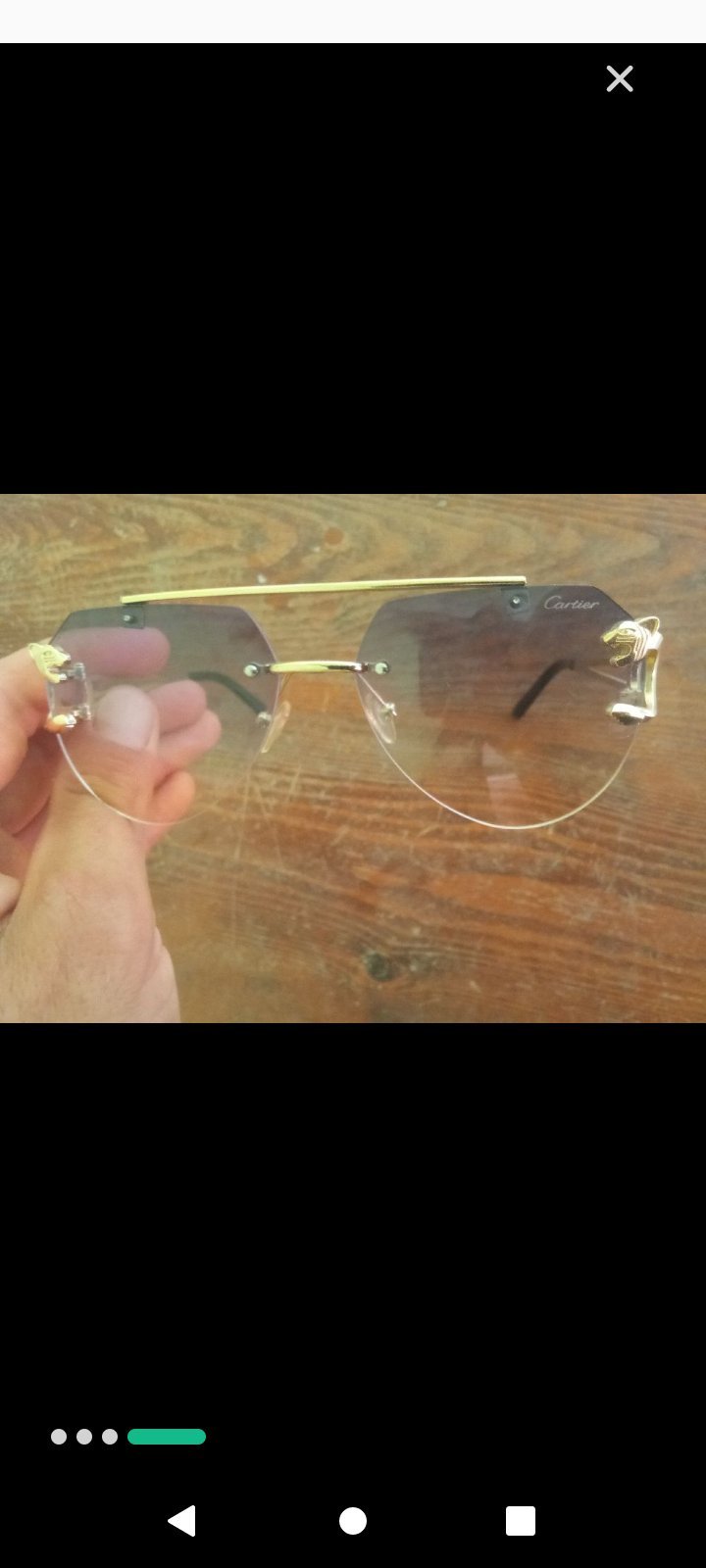 Lunettes Cartier 