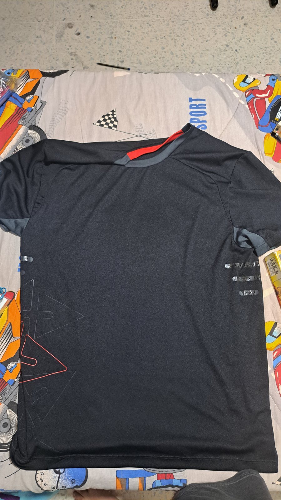  T-shirt de Sport / Fitness Artengo – Couleur Noir – Bon état