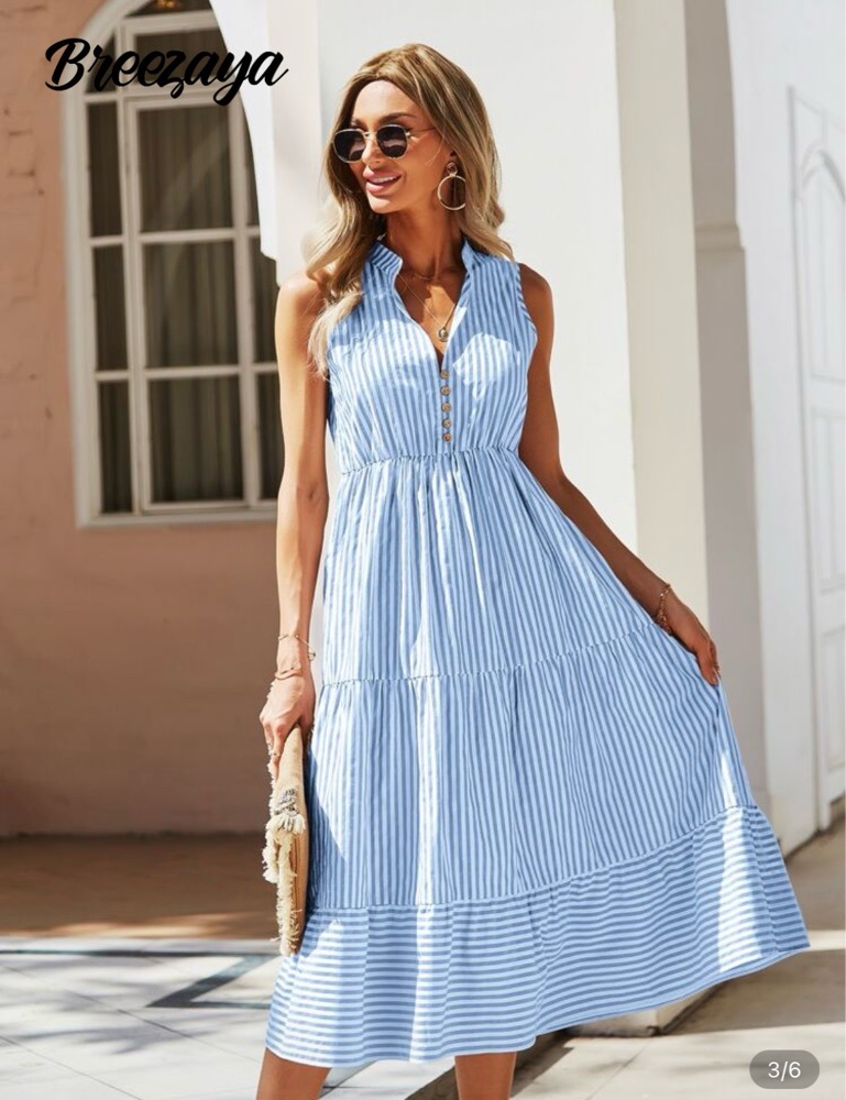 Robe bleue