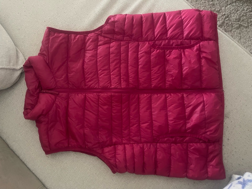 Doudoune rose 