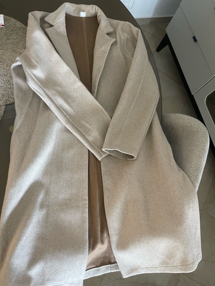 Manteau beige