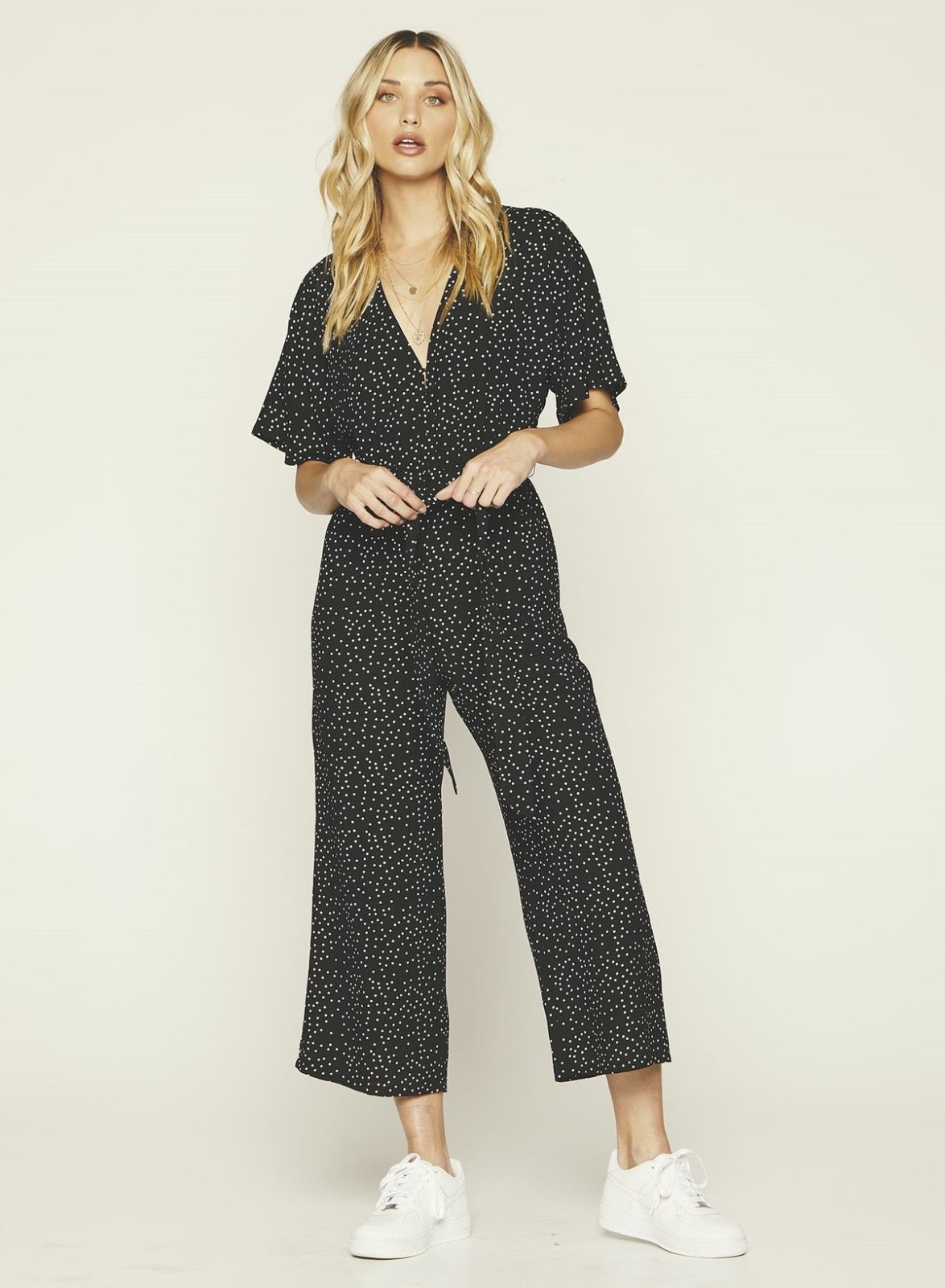 Combinaison Stradivarius polkadots taille S