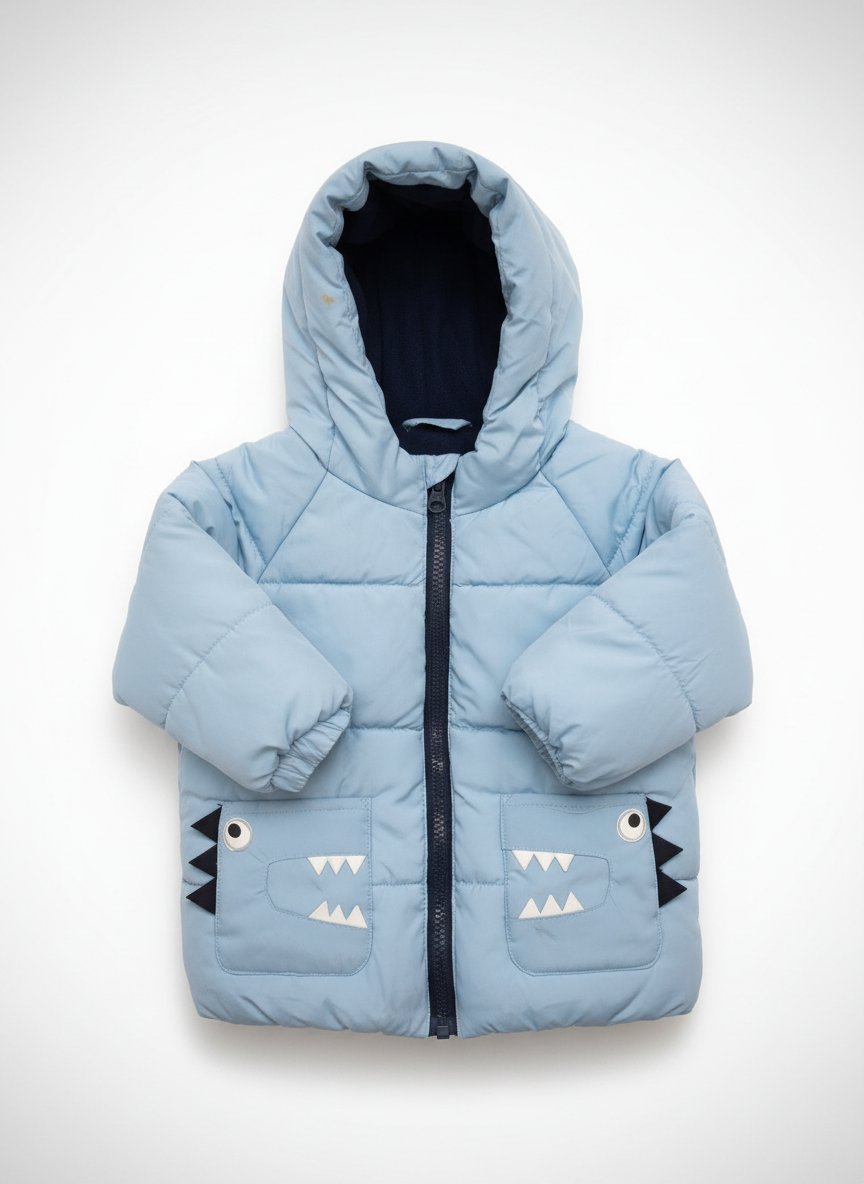 MANTEAU BEBE BLUE 