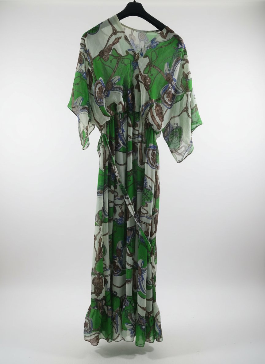 Robe coupe large tlabes 44
