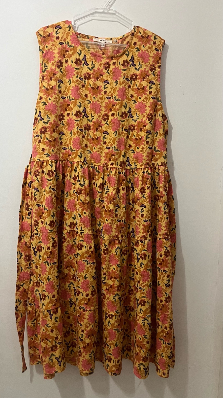 Robe multicolore