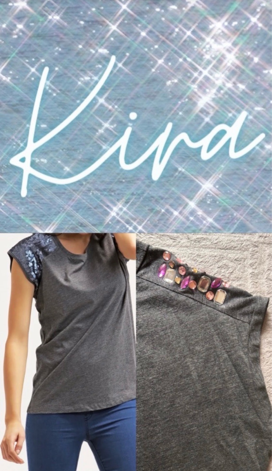 T-shirt Kirra oversize 