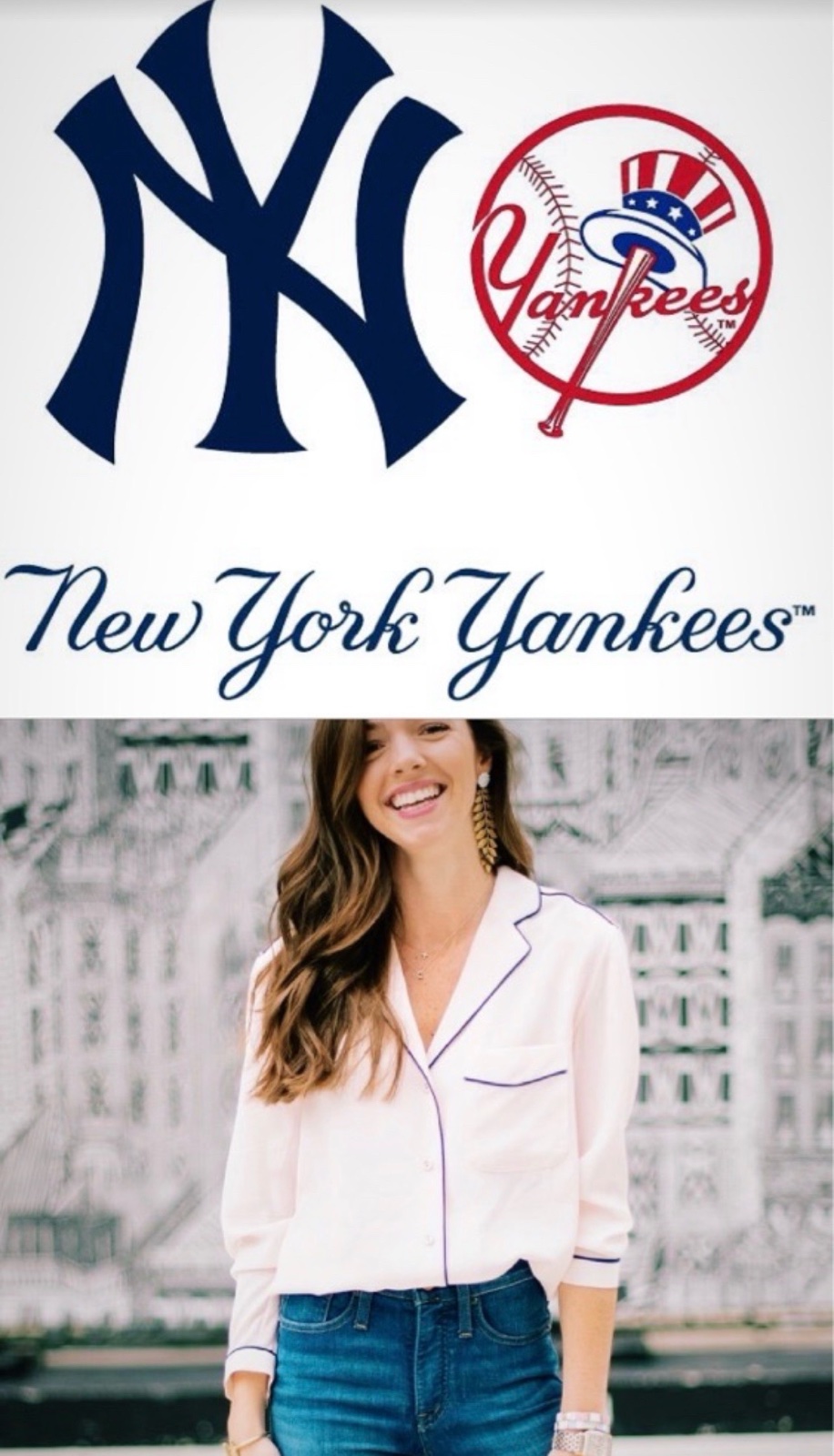 Chemise NY Yankees