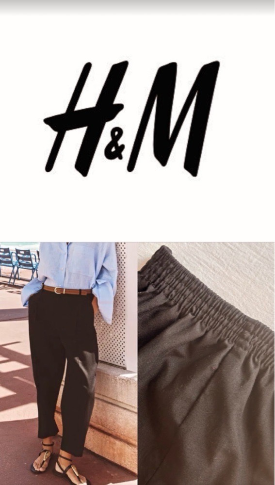 Pontalon taille haute H&M