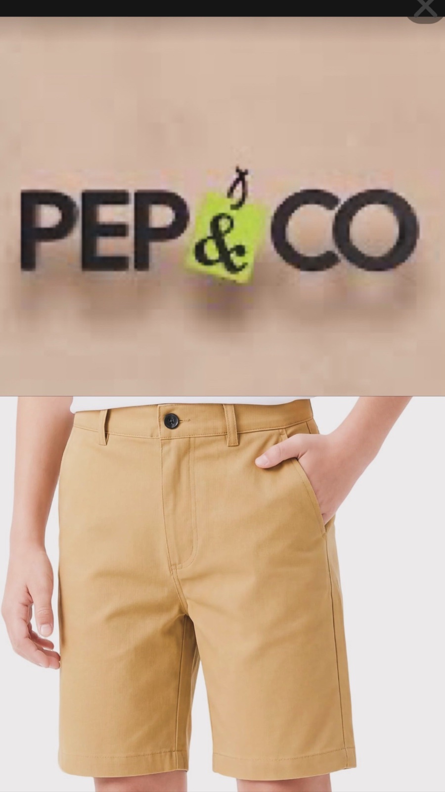 Short homme Pep&Co