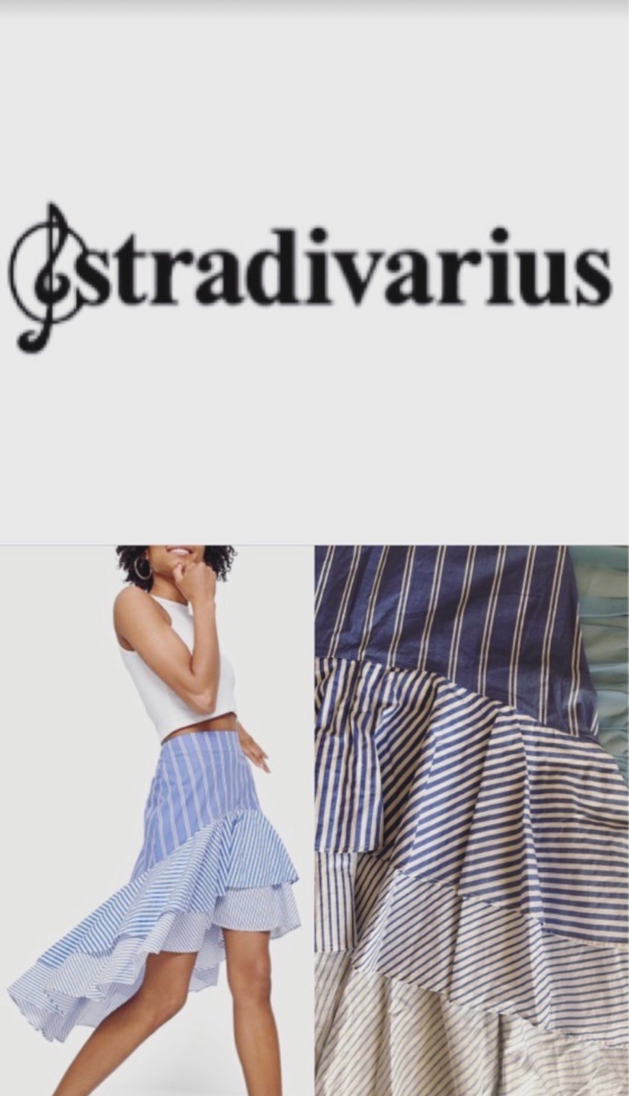 Jipe midi Stradivarius yendance
