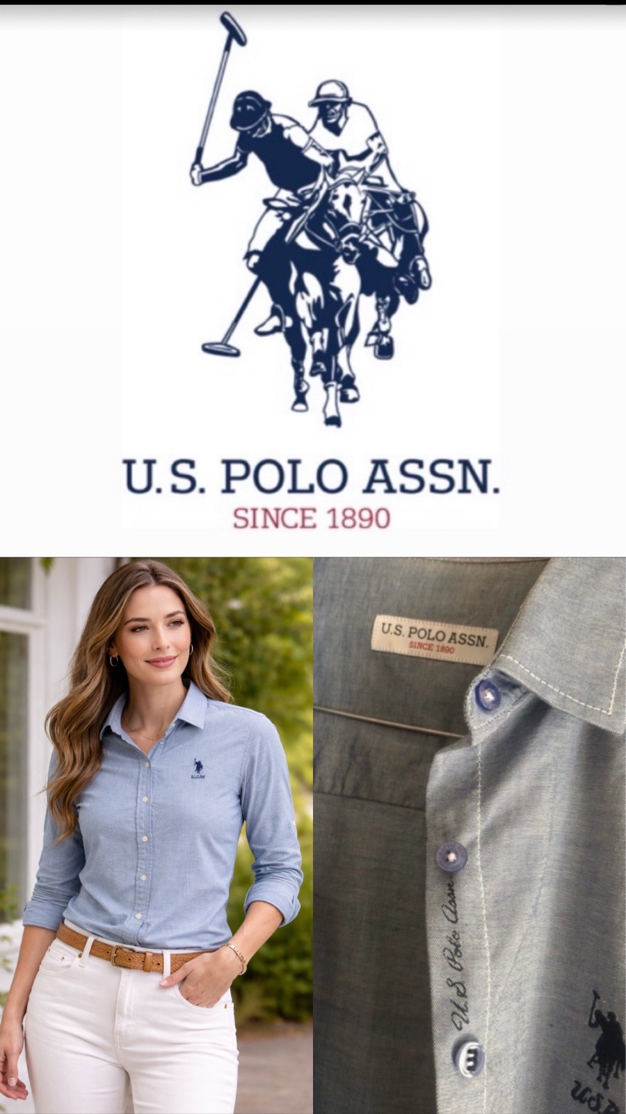 Chemise Us ass. Polo