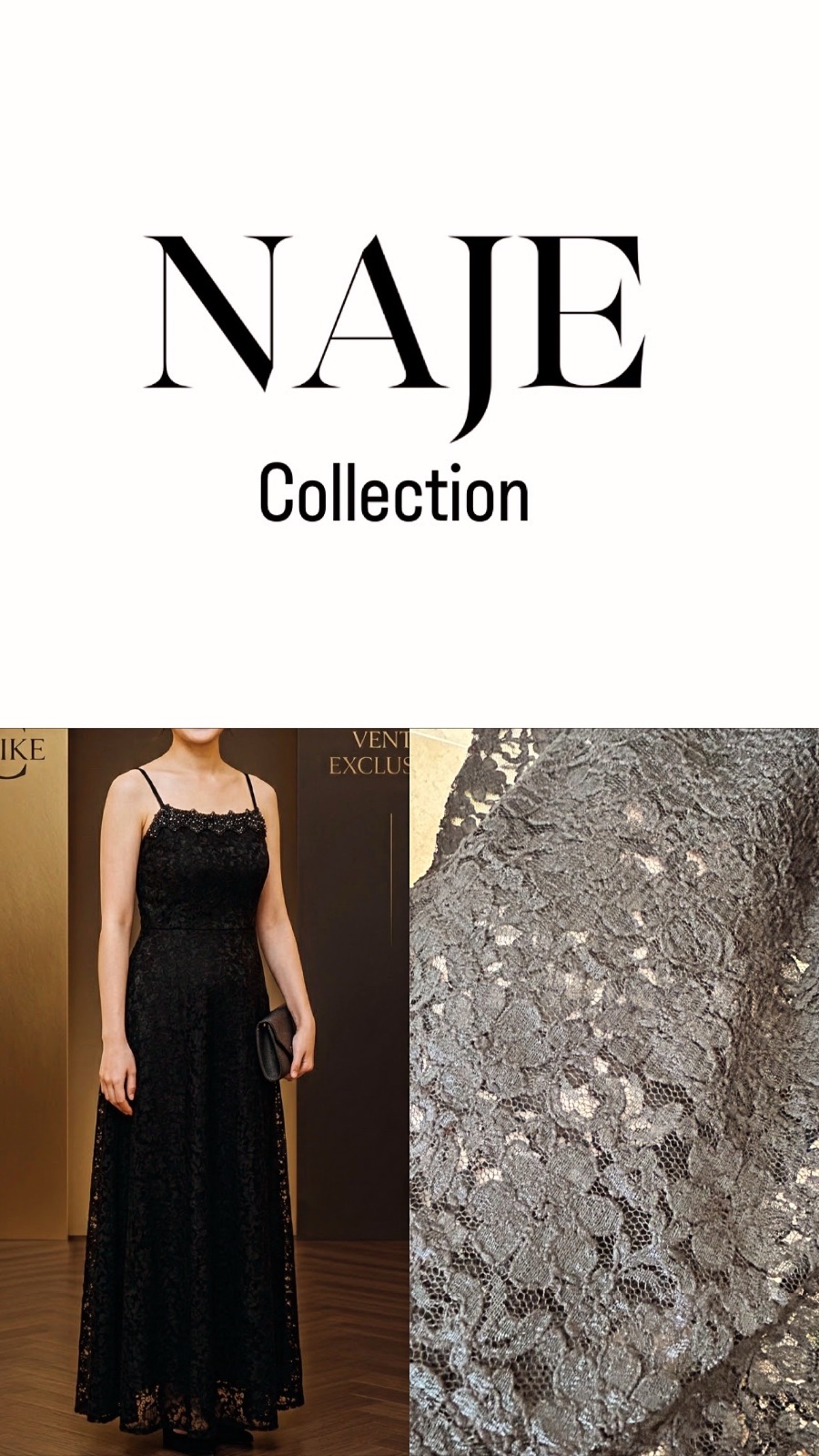 Robe soirée Naje Collection