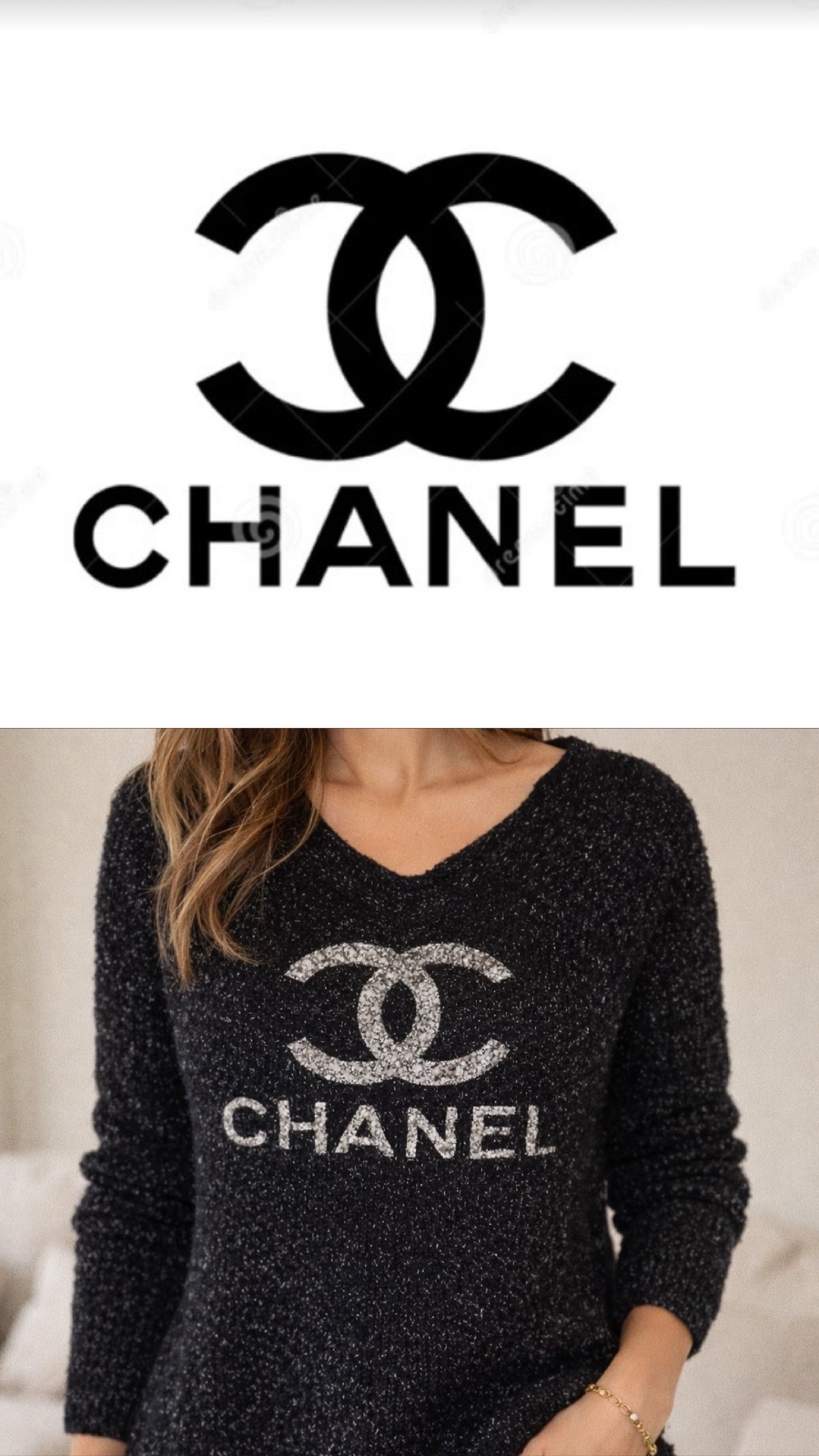 Pull Chanel authentique 