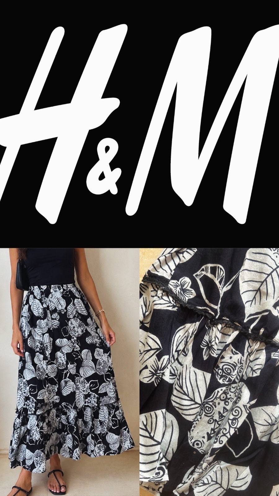 Jupe longue H&M
