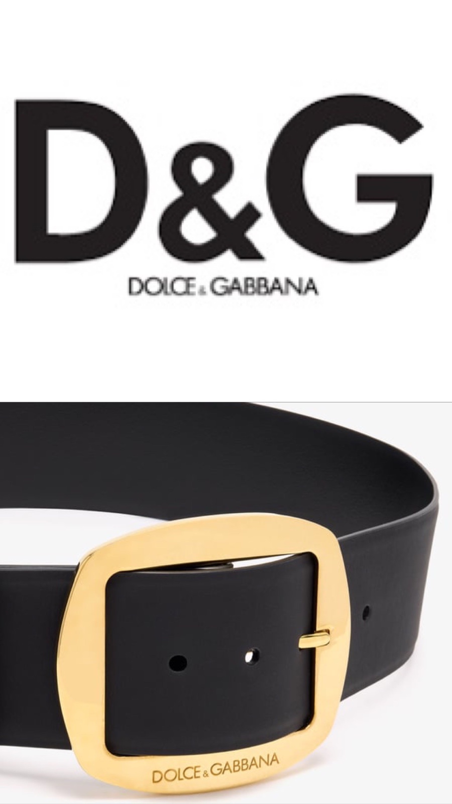 Ceinture D&G