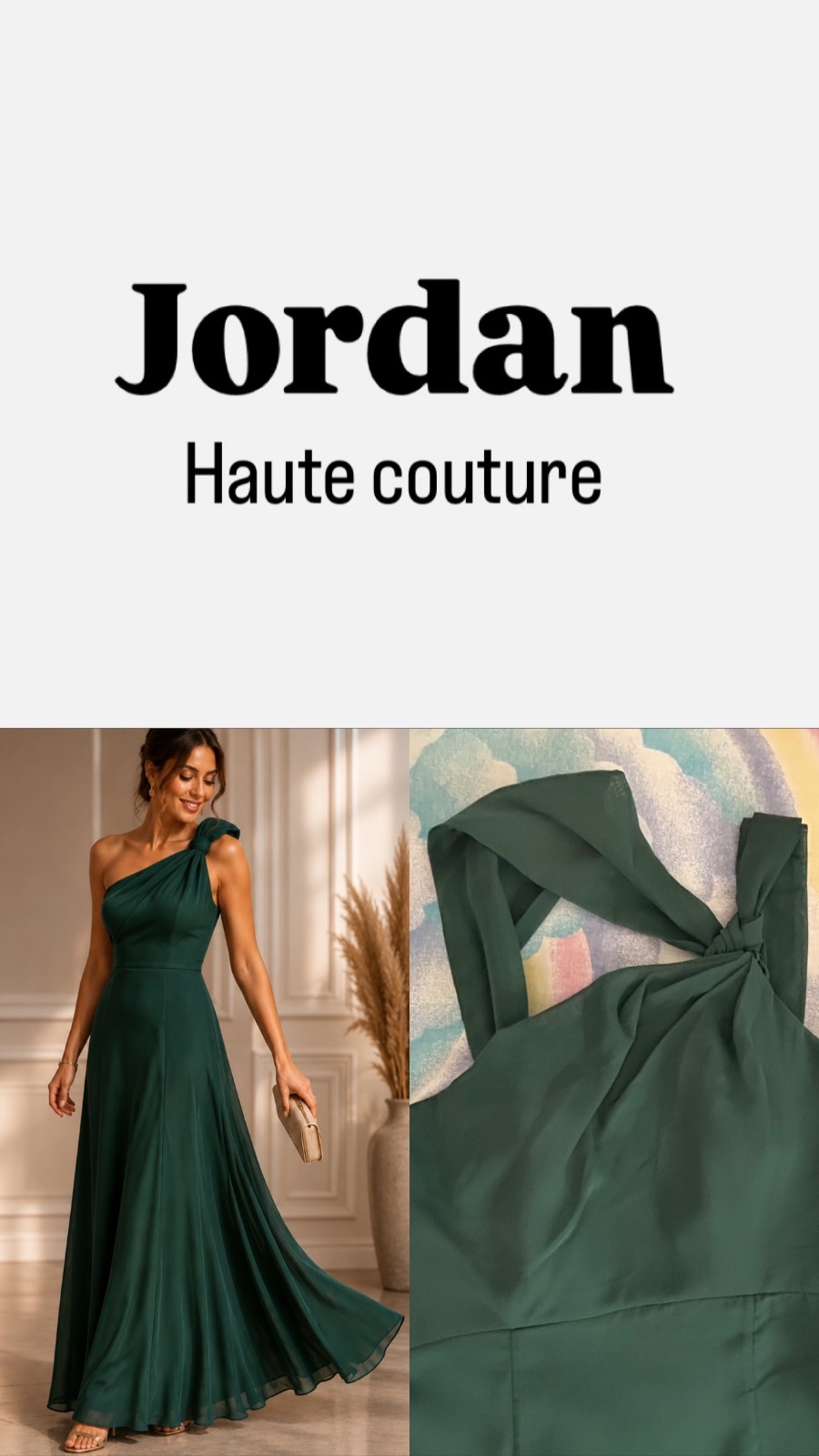Robe soiré longue Jordan