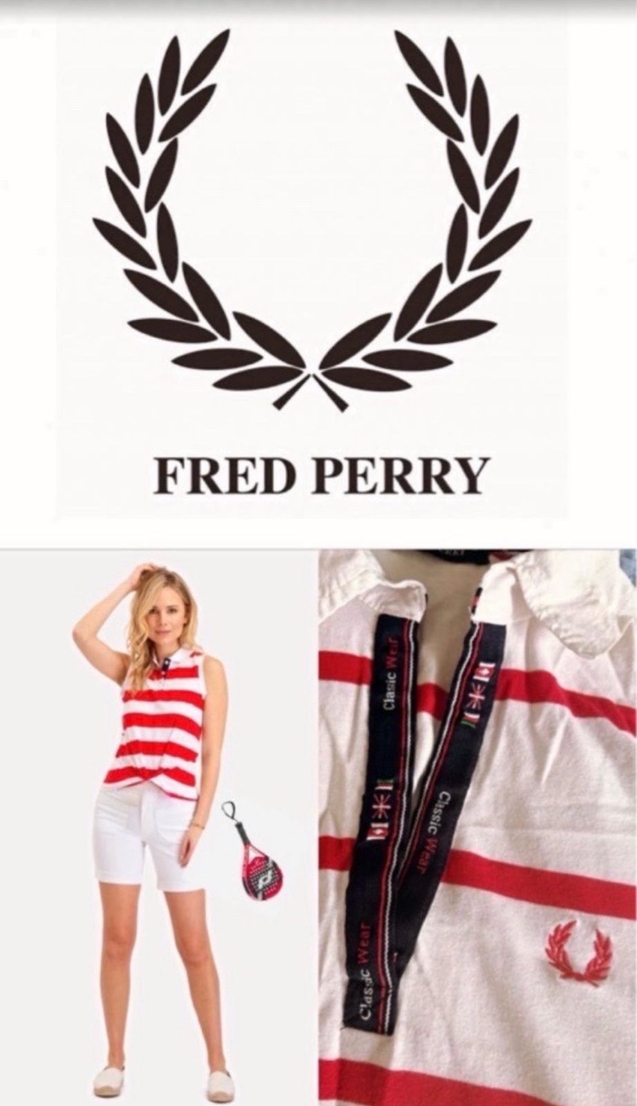 T-shirt Fred perry
