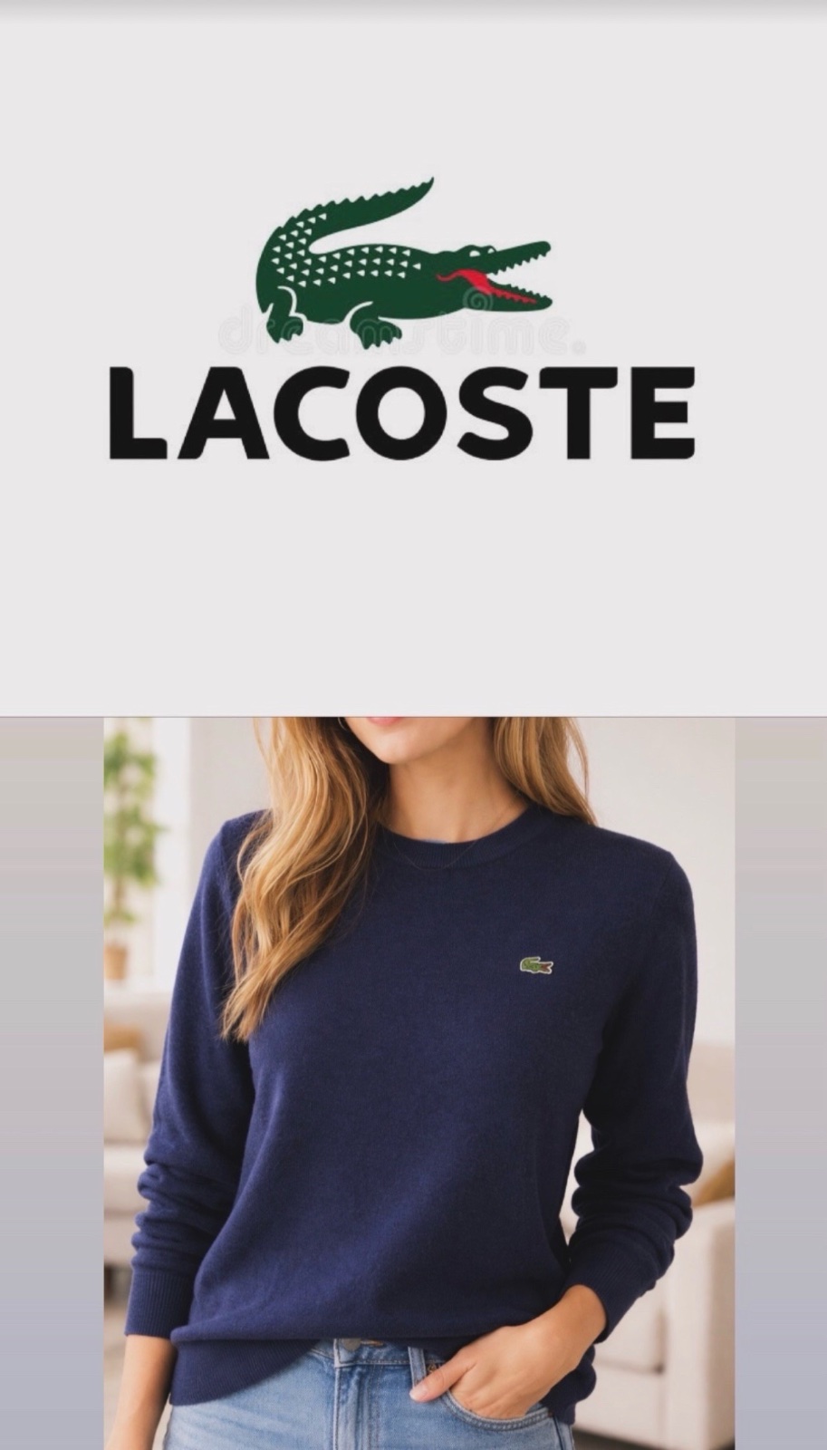 Pull Lacoste en maille 