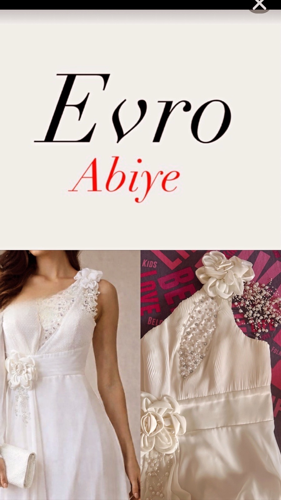 Robe de soirée Evro Abiye 