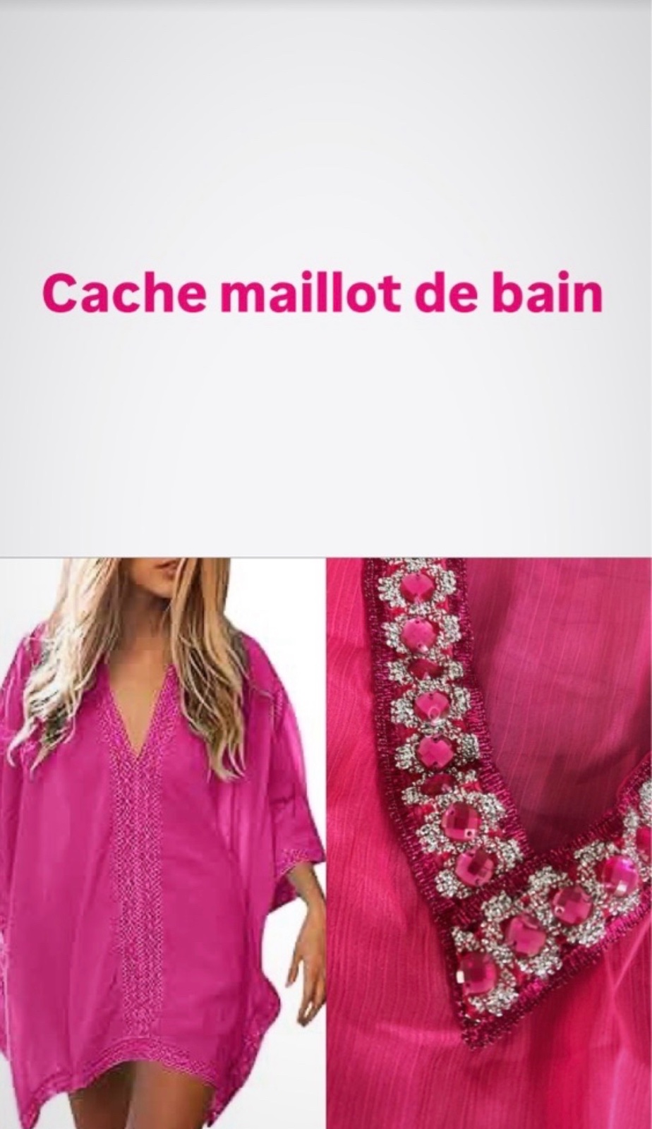 Cache maillot style panchou