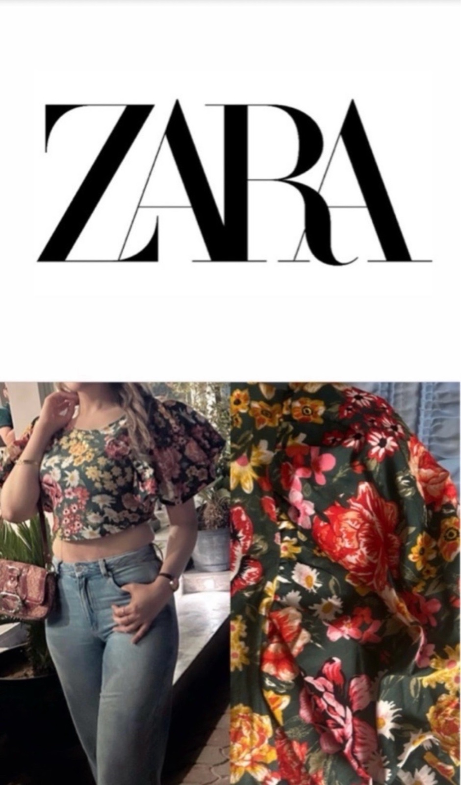 Crop top Zara
