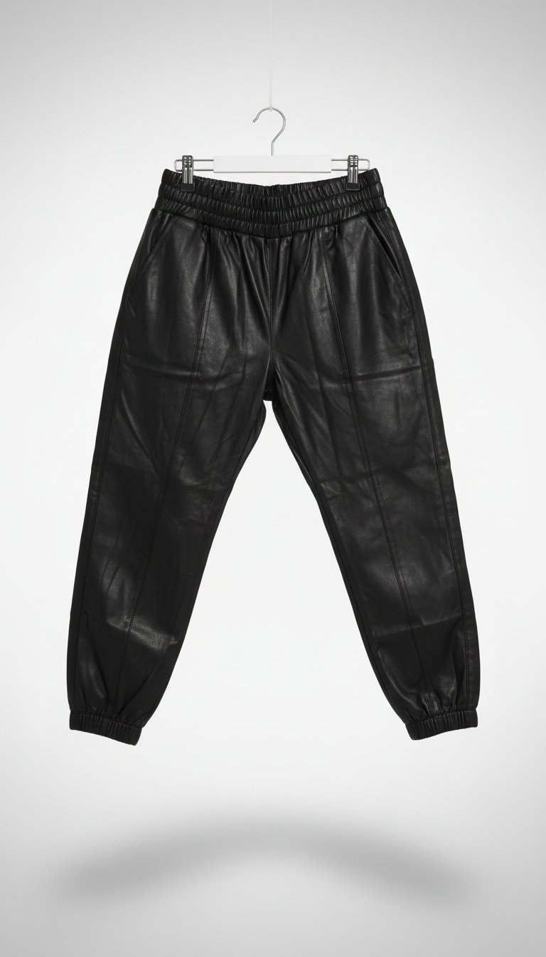 Bershka pantalon cuir S ylabes M