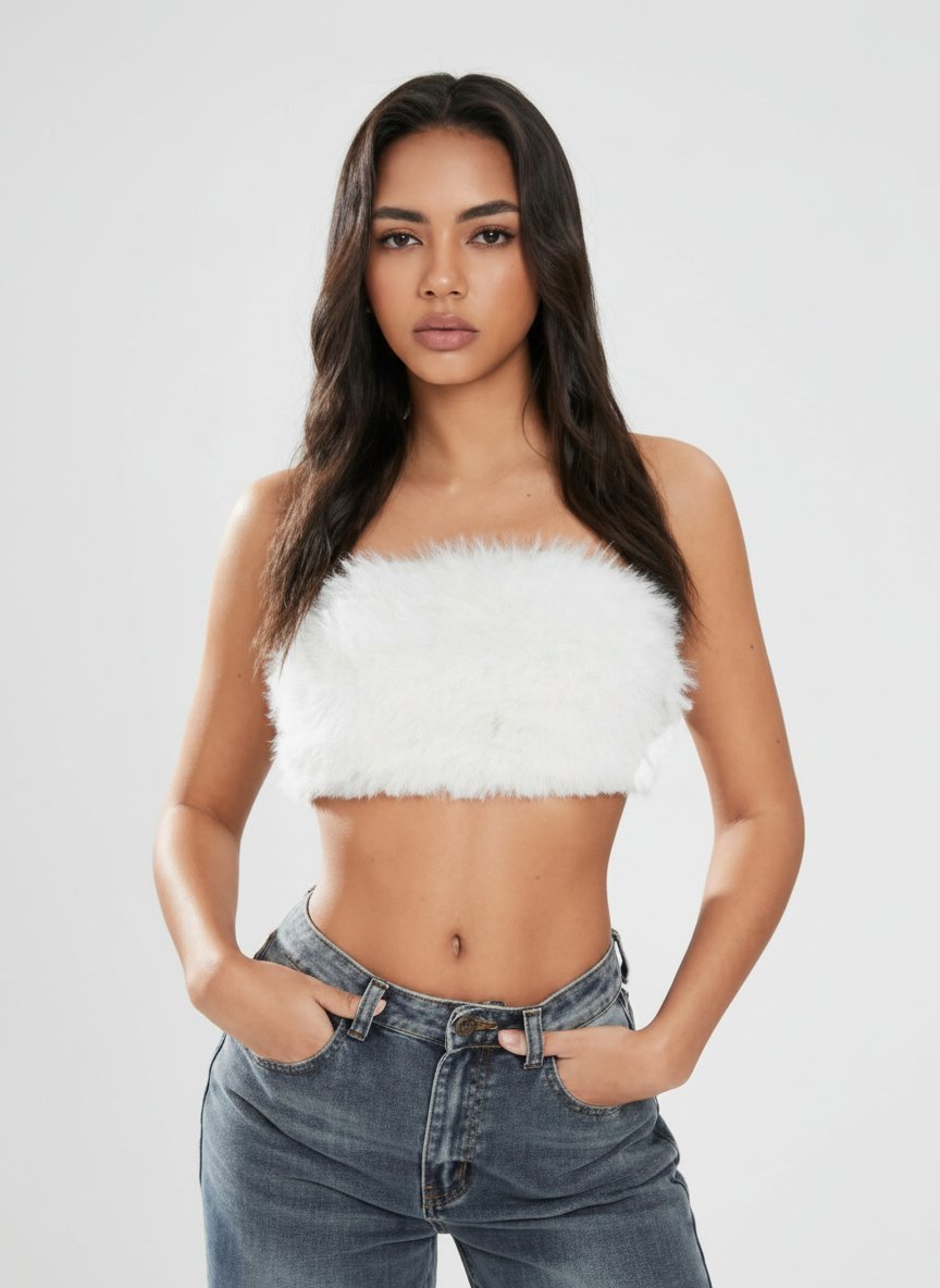 Top blanc shein