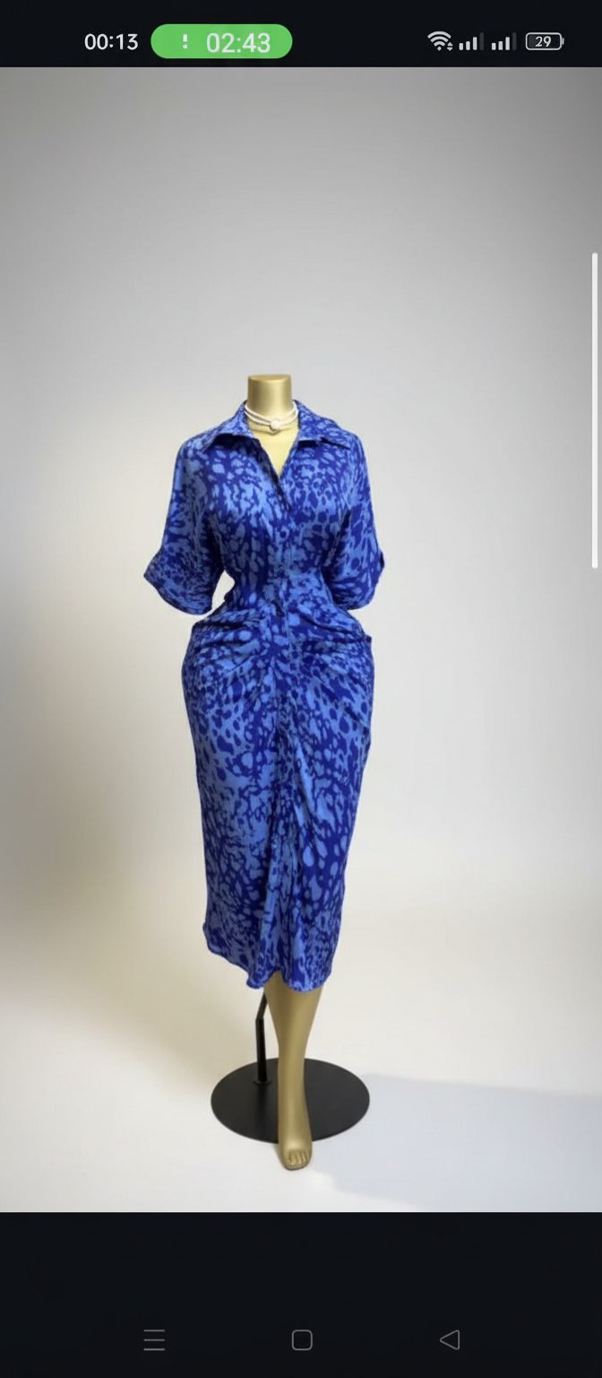 Robe chemise shein