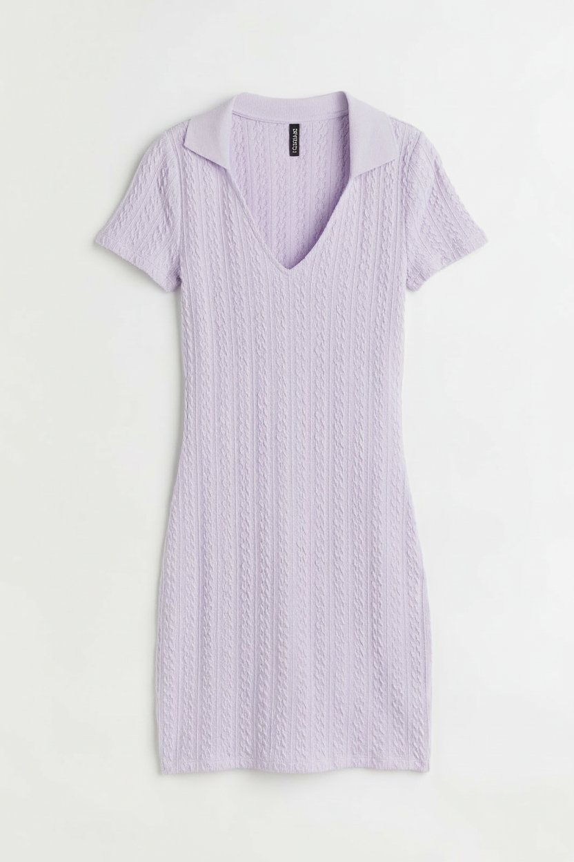 Robe lilas 