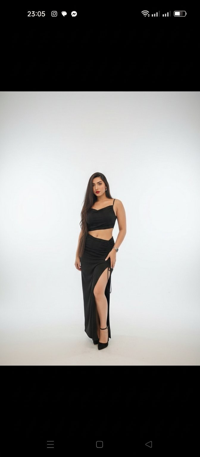 Robe shein noir 