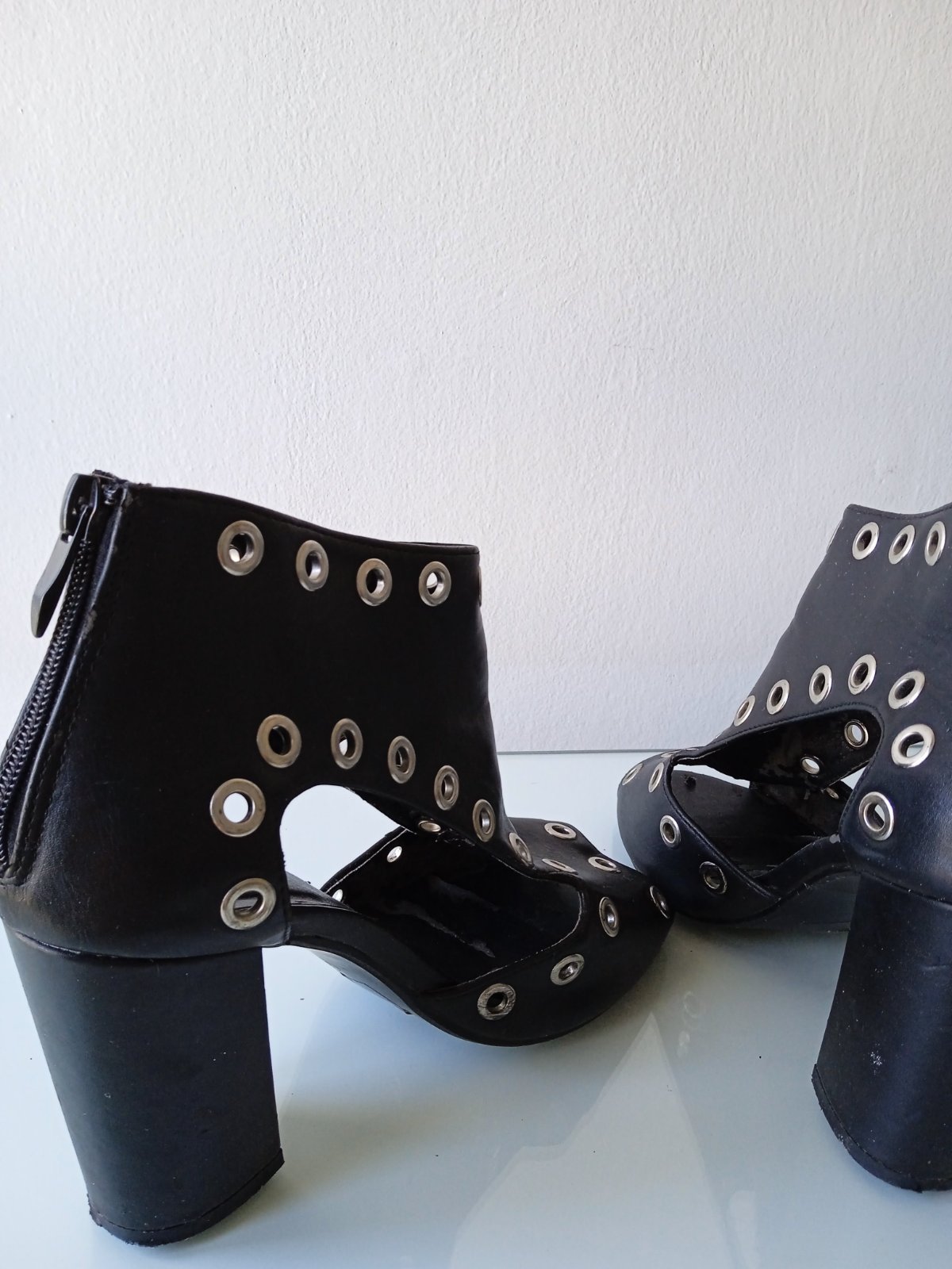 Bottines à talons 