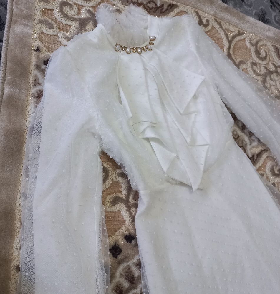 Robe soirée chic blanche