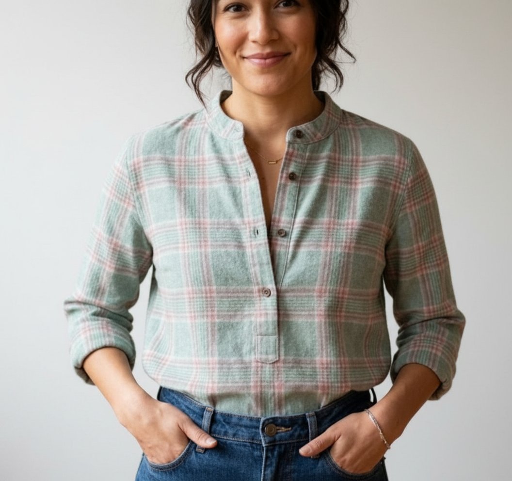 Chemise écossais 100% coton 