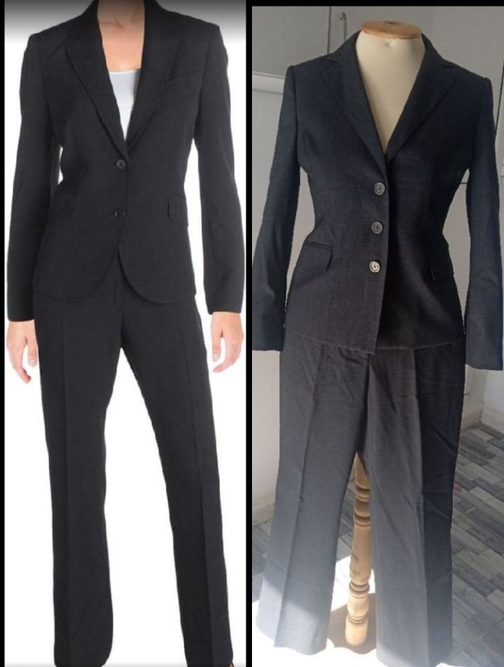 Deux ensembles gris noir et noir 